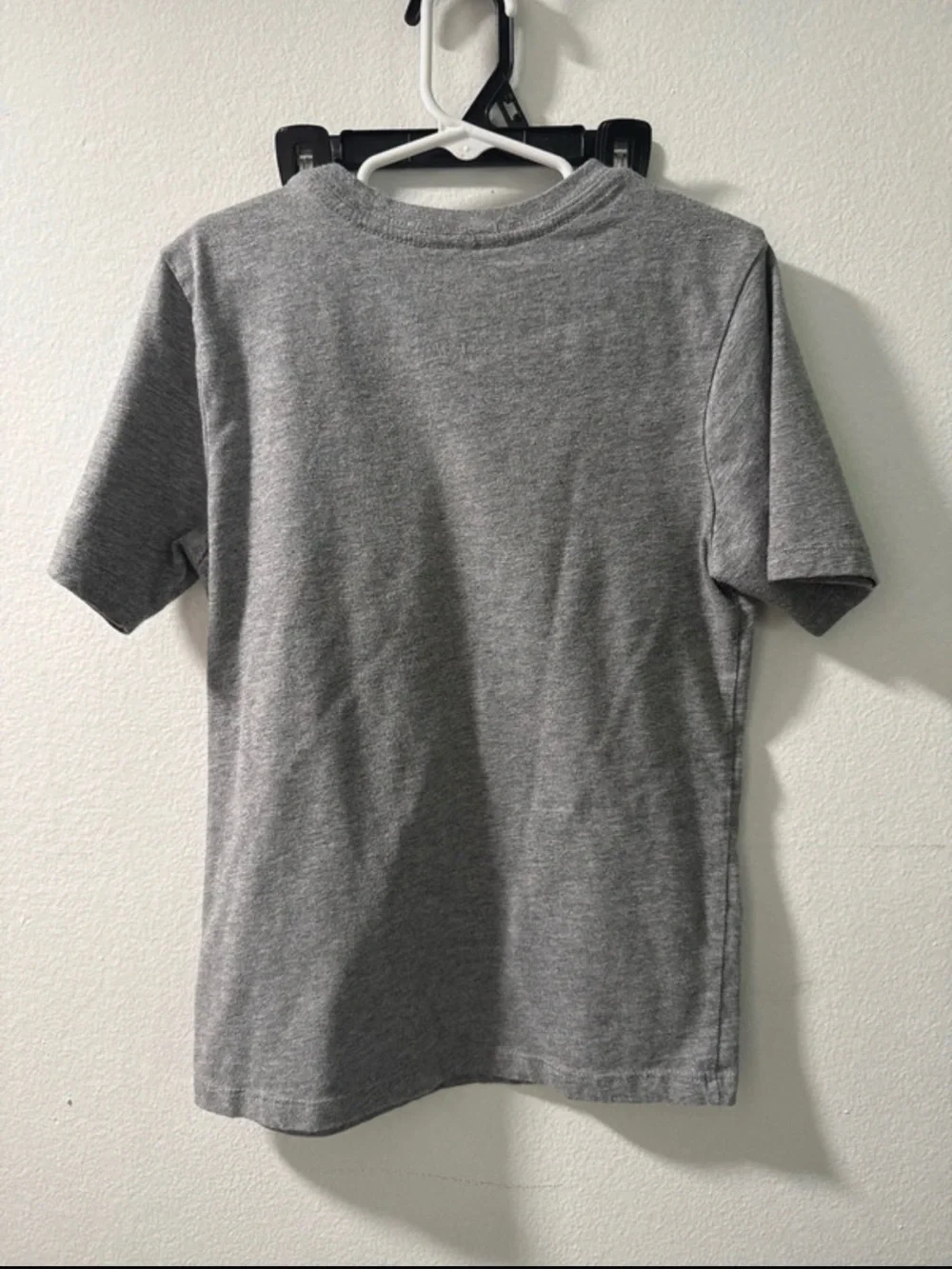 wonder nation Grey Tee with Skateboarding Dog Graphic and Red Sunglasses
